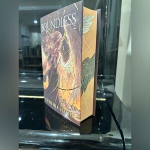 Fairyloot Boundless By Cynthia Hand (Unearthly Series Book 3) Sprayed Edges